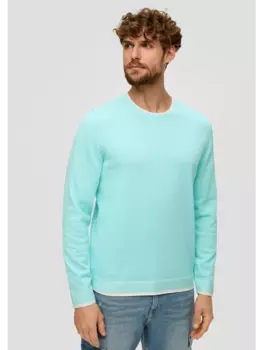 Пуловер s.Oliver, бирюзовый