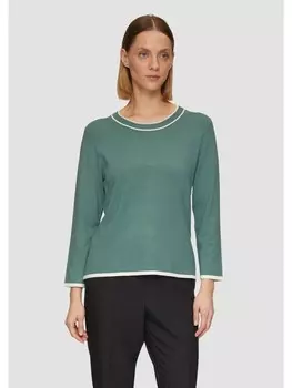 Пуловер s.Oliver BLACK LABEL Strickpullover 3/4 Arm, цвет Petrol