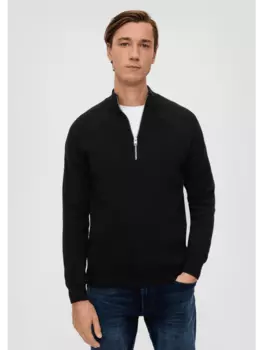 Пуловер s.Oliver, черный