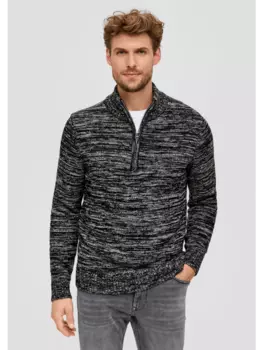 Пуловер s.Oliver, черный