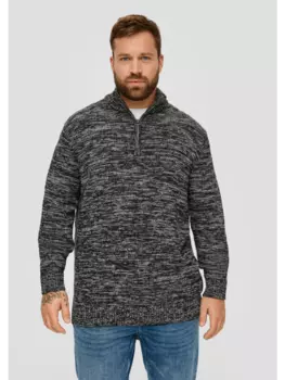 Пуловер s.Oliver, черный