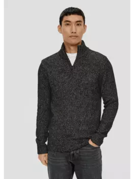 Пуловер s.Oliver, черный