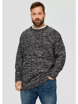 Пуловер s.Oliver, черный