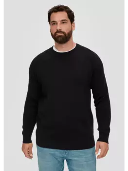 Пуловер s.Oliver, черный