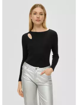 Пуловер s.Oliver, черный