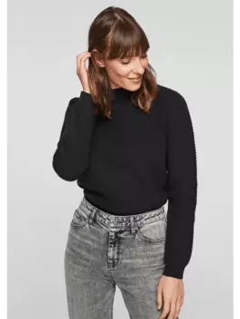 Пуловер s.Oliver, черный