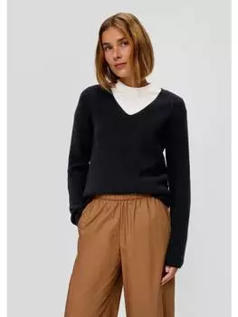 Пуловер s.Oliver, черный