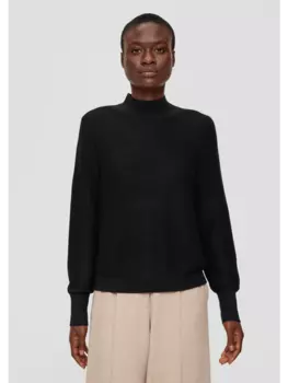 Пуловер s.Oliver, черный