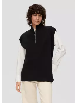 Пуловер s.Oliver, черный