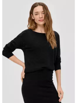 Пуловер s.Oliver, черный