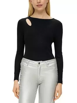 Пуловер s.Oliver, черный