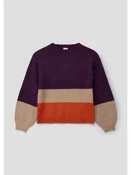 Пуловер s.Oliver, цвет mehrfarbig/rot