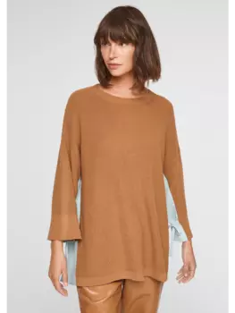 Пуловер s.Oliver, коричневый