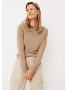 Пуловер s.Oliver, коричневый