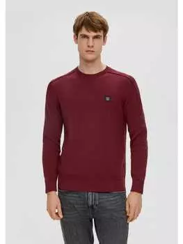 Пуловер s.Oliver, красный