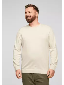 Пуловер s.Oliver, кремовый