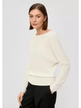 Пуловер s.Oliver, кремовый
