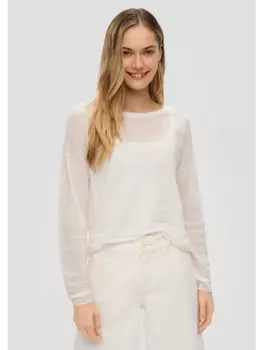 Пуловер s.Oliver, кремовый