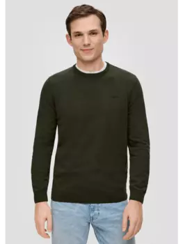 Пуловер s.Oliver, оливковый