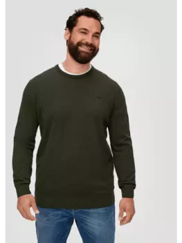 Пуловер s.Oliver, оливковый