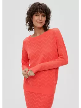 Пуловер s.Oliver, оранжевый