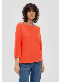 Пуловер s.Oliver, оранжевый