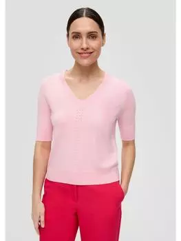 Пуловер s.Oliver, розовый