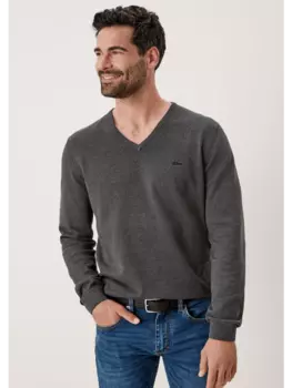 Пуловер s.Oliver, серый