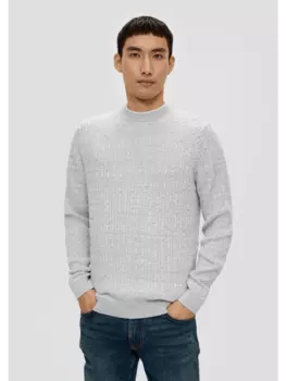 Пуловер s.Oliver, серый