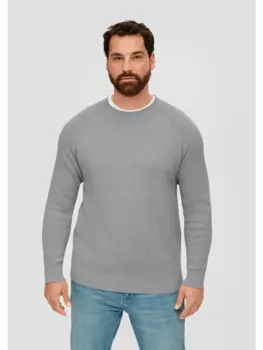 Пуловер s.Oliver, серый