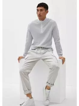 Пуловер s.Oliver, серый