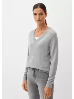 Пуловер s.Oliver, серый