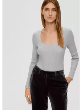 Пуловер s.Oliver, серый