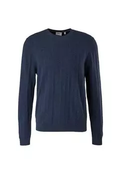 Пуловер s.Oliver, синий