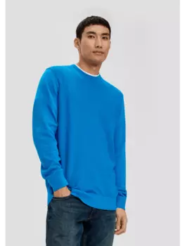 Пуловер s.Oliver, синий