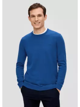 Пуловер s.Oliver, синий