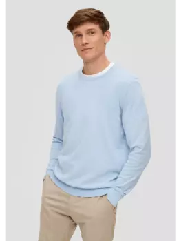 Пуловер s.Oliver, синий