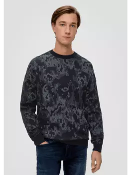 Пуловер s.Oliver, синий