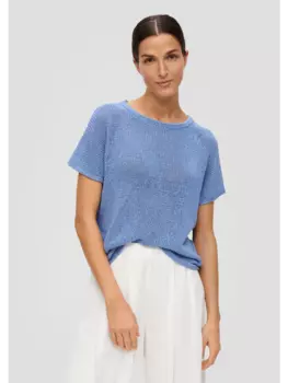 Пуловер s.Oliver, синий