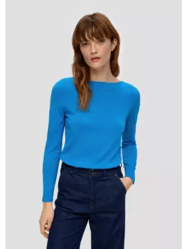 Пуловер s.Oliver, синий