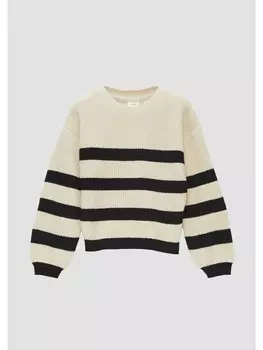 Пуловер s.Oliver Strickpullover langarm, бежевый