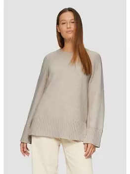 Пуловер s.Oliver Strickpullover langarm, бежевый
