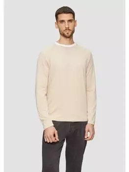Пуловер s.Oliver Strickpullover langarm, бежевый