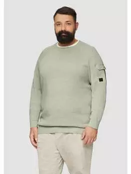 Пуловер s.Oliver Strickpullover langarm, бежевый