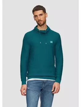 Пуловер s.Oliver Strickpullover langarm, цвет Petrol
