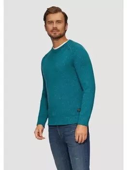 Пуловер s.Oliver Strickpullover langarm, цвет Petrol