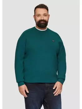 Пуловер s.Oliver Strickpullover langarm, цвет Petrol