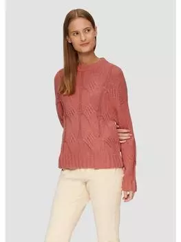 Пуловер s.Oliver Strickpullover langarm, оранжевый