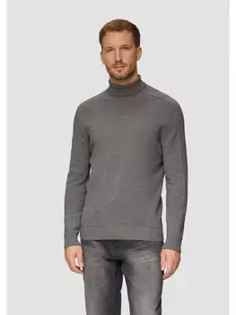 Пуловер s.Oliver Strickpullover langarm, серый