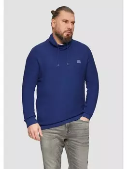 Пуловер s.Oliver Strickpullover langarm, синий